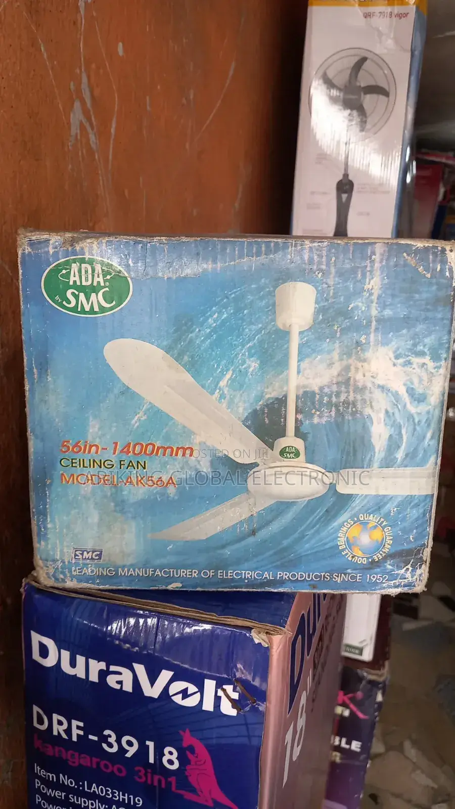 Ada SMC Celling Fan White