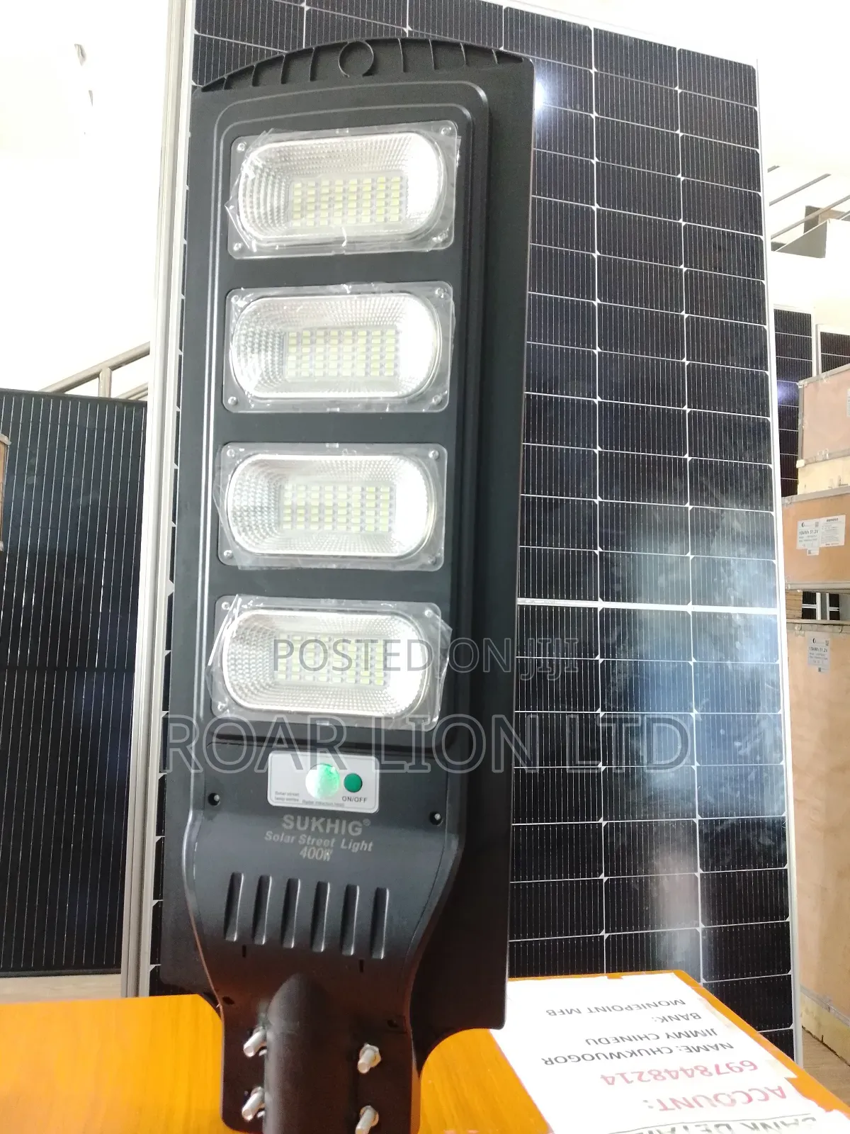 400w Solar Street Light