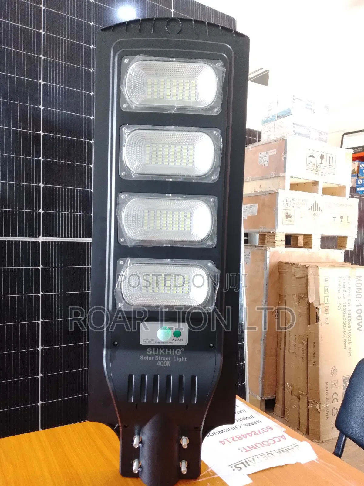 400w Solar Street Light