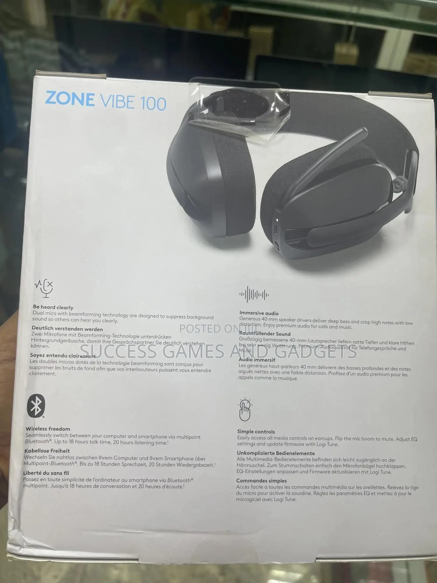 Logitech Zone Vibe 100 Headset