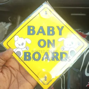 Car Baby on Board Sing