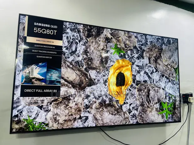Samsung Qled 55” Q80t Quantum Dot HDR Smart Hdmi Tv in Ojo