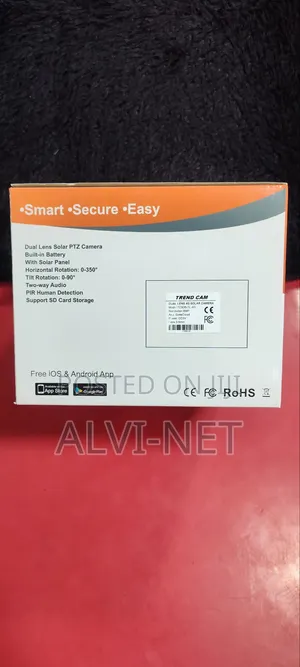 Trend Smart PTZ Solar Camera Eseecloud Dual Lens