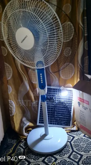 Solar/Rechargeable Fan