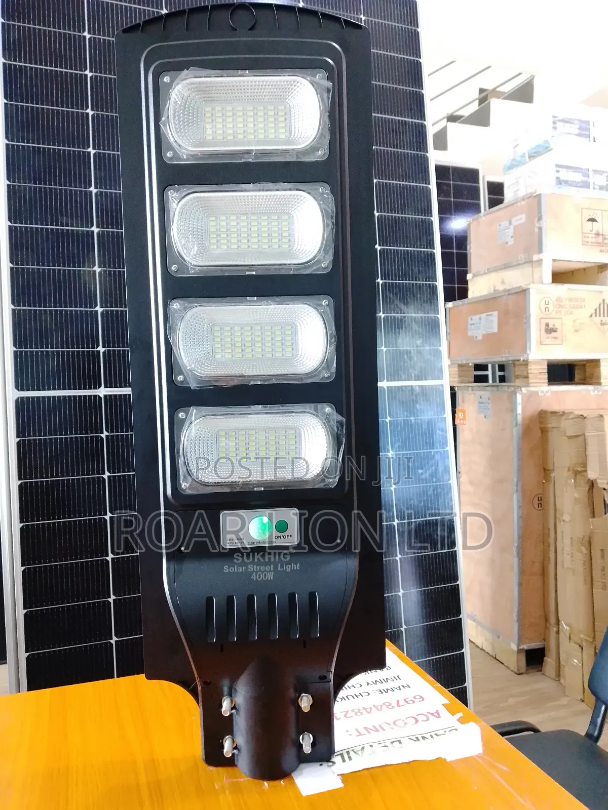 400w Solar Street Light