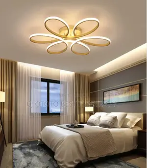 Simple Led Flush Light, Gold and Black Available Now