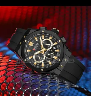 Photo - Curren Rubber Chronograph for Men
