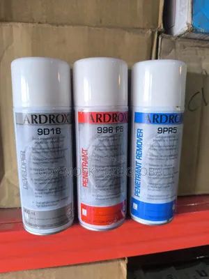 Penetrant, Developer and Remover Spray