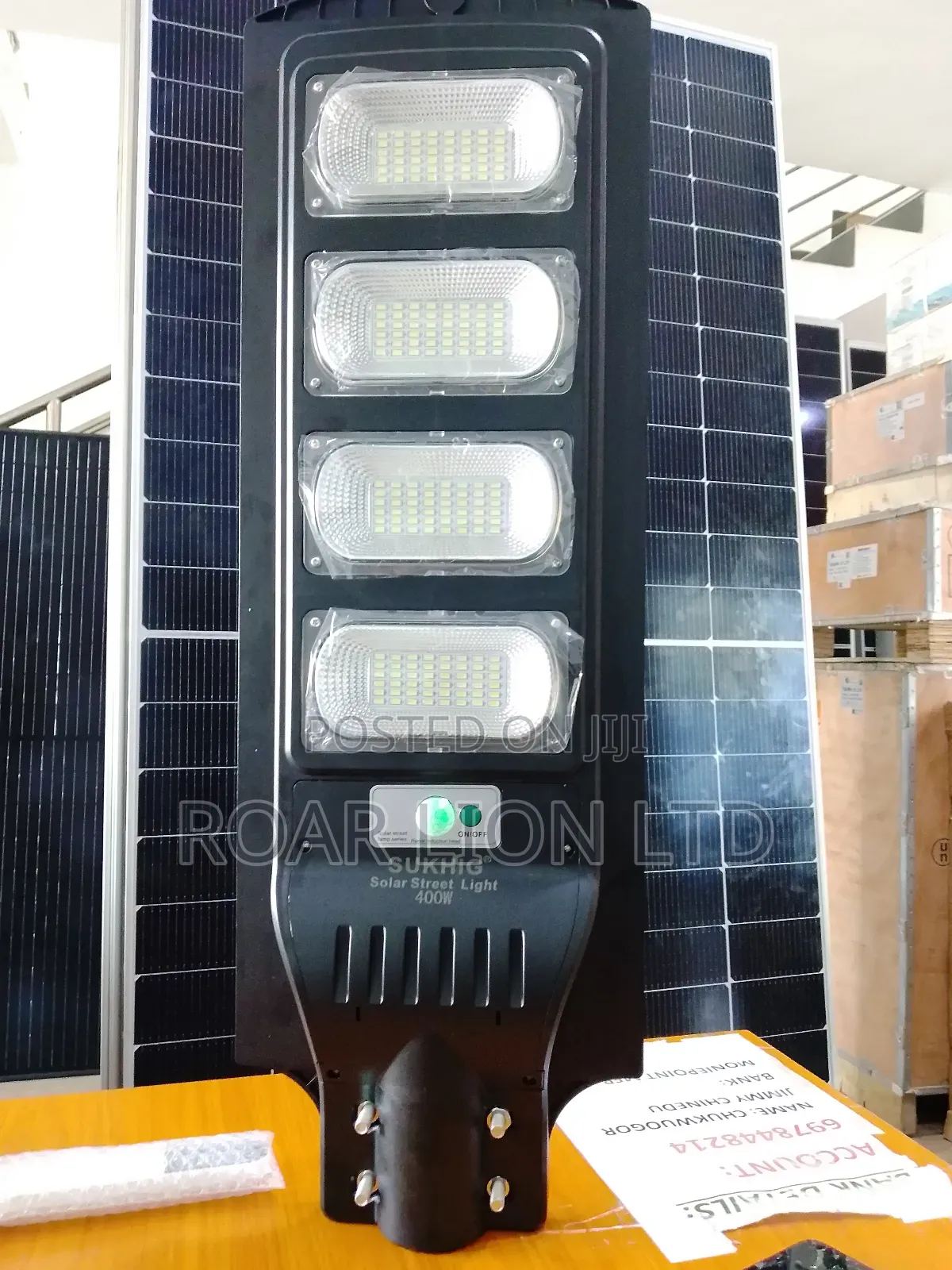 400w Solar Street Light