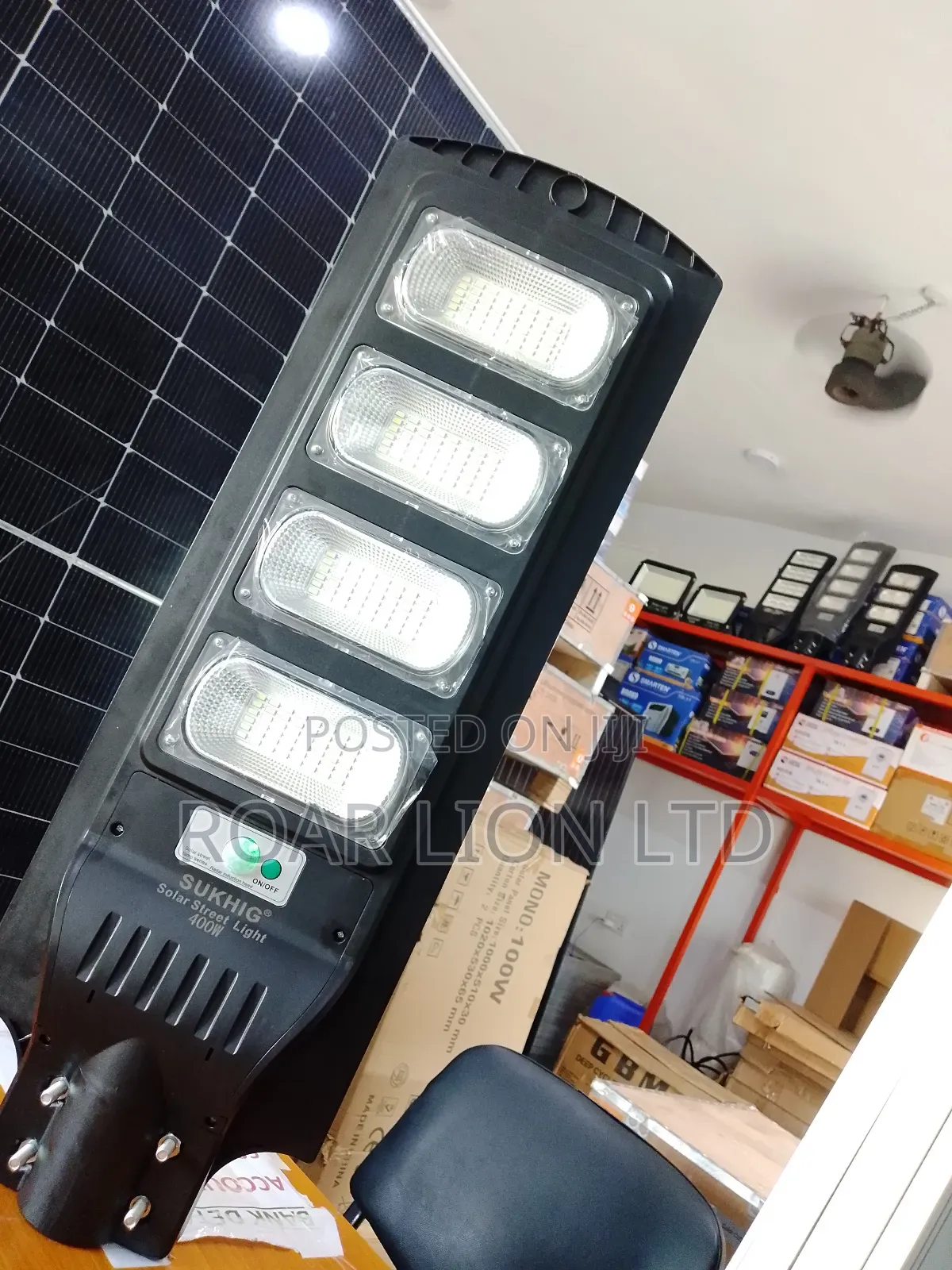 400w Solar Street Light