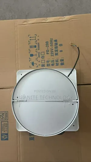 12" Metal Fan With Shutters