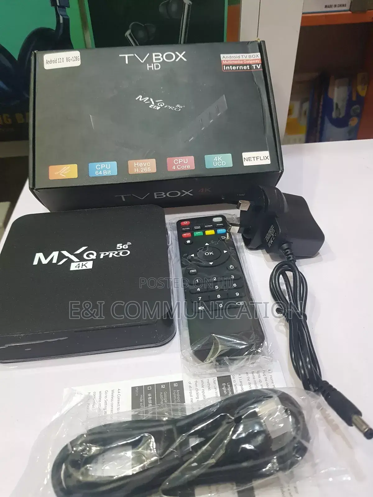 Android Smart Tv Box 128gb Storage