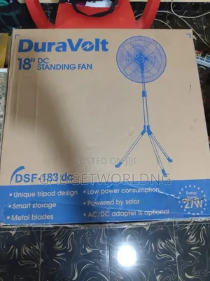 Duravolt DSF-183dc 18" Energy Saving Standing Fan