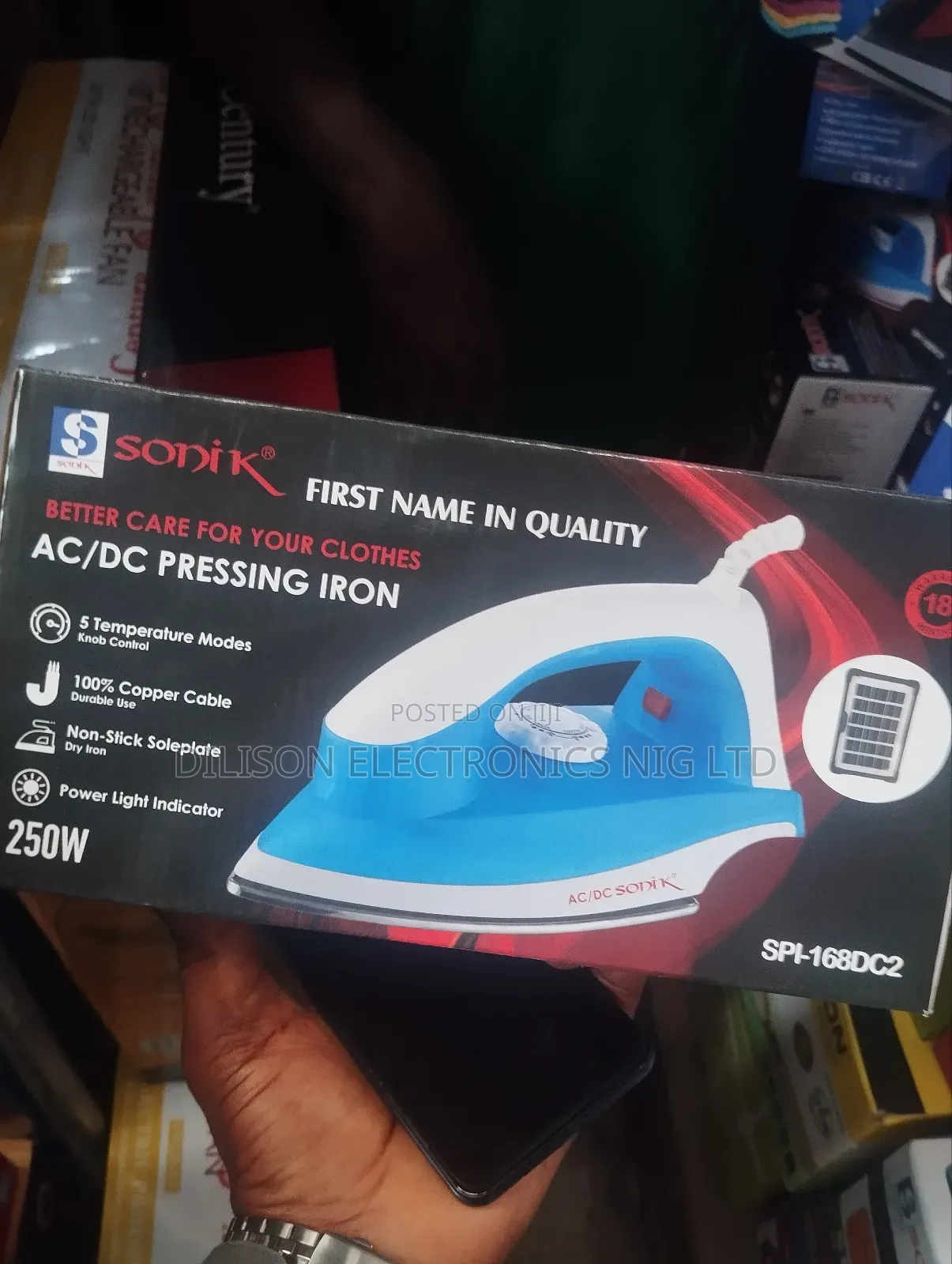 Original Sonik Ac / Dc Iron