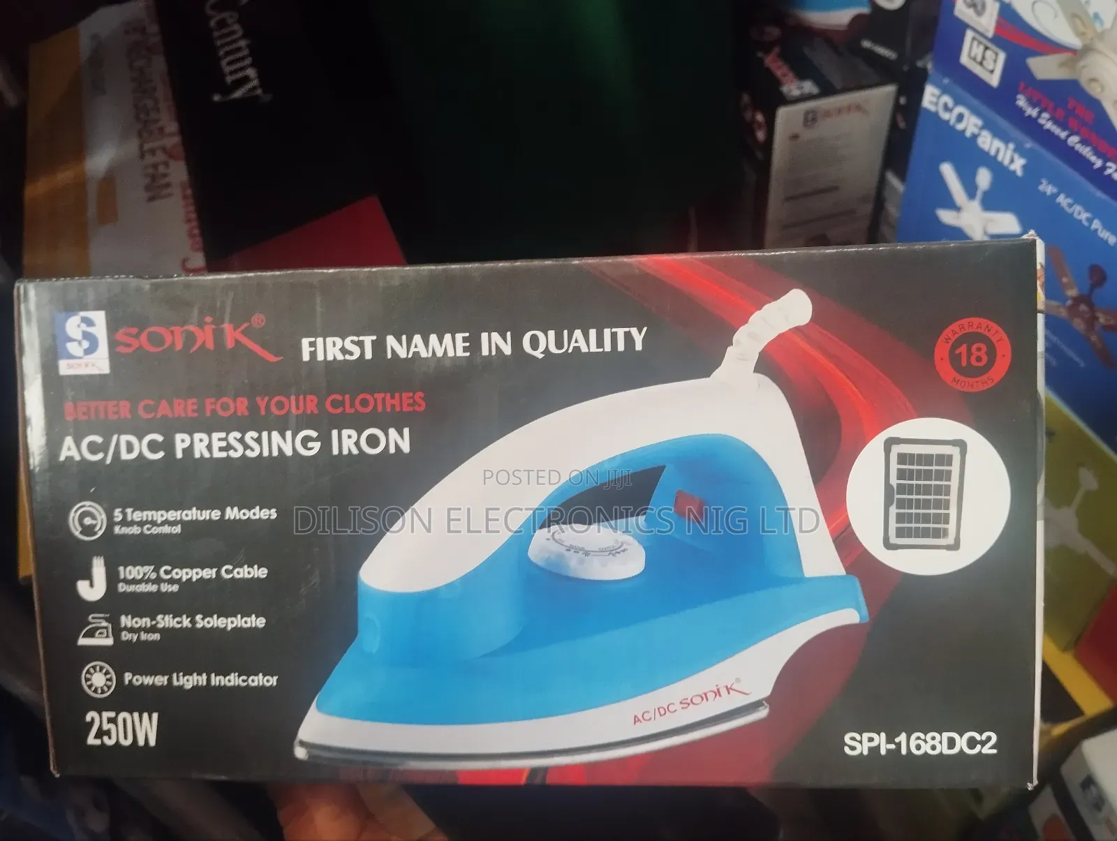 Original Sonik Ac / Dc Iron