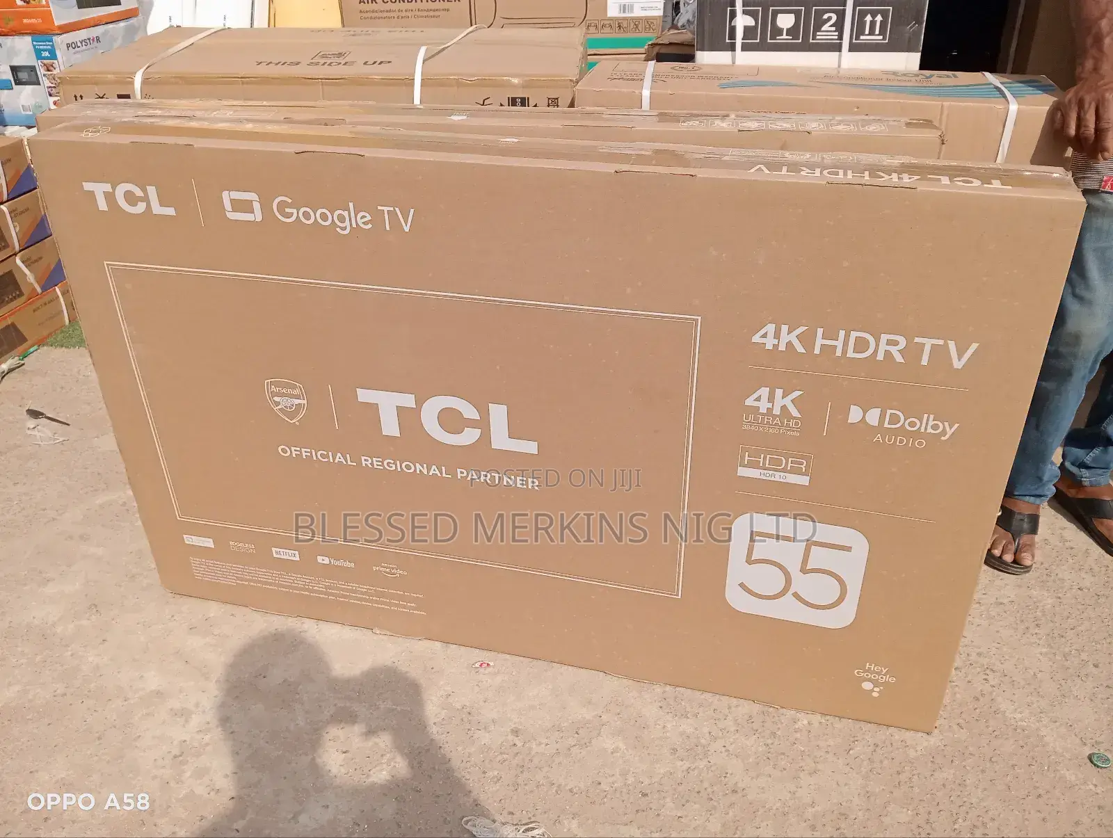 TCL Uhd Television 55" Android