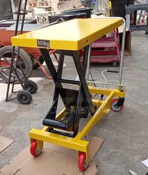 800kg Hydraulic Scissor Table Lift Truck (Height : 1000mm