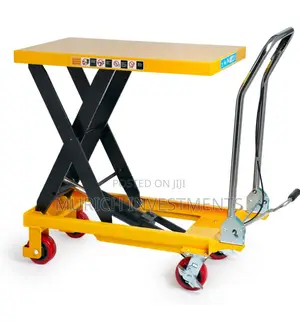 800kg Hydraulic Lift Table Cart Manual Single Scissor Cart