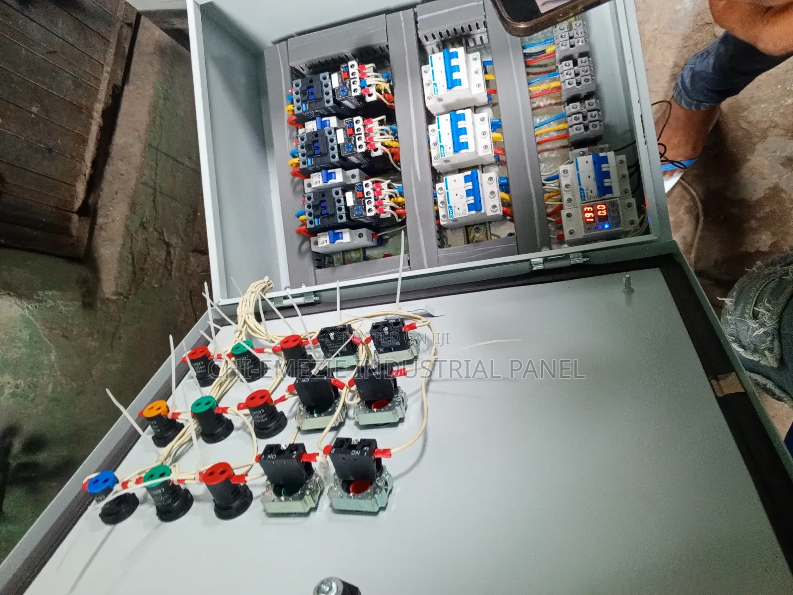 Dol Panel For 3 Motors