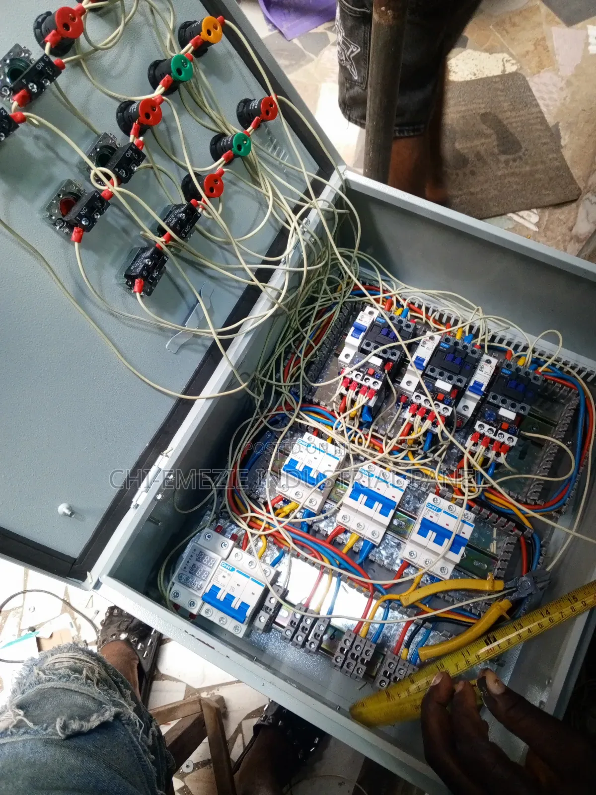 Dol Panel For 3 Motors