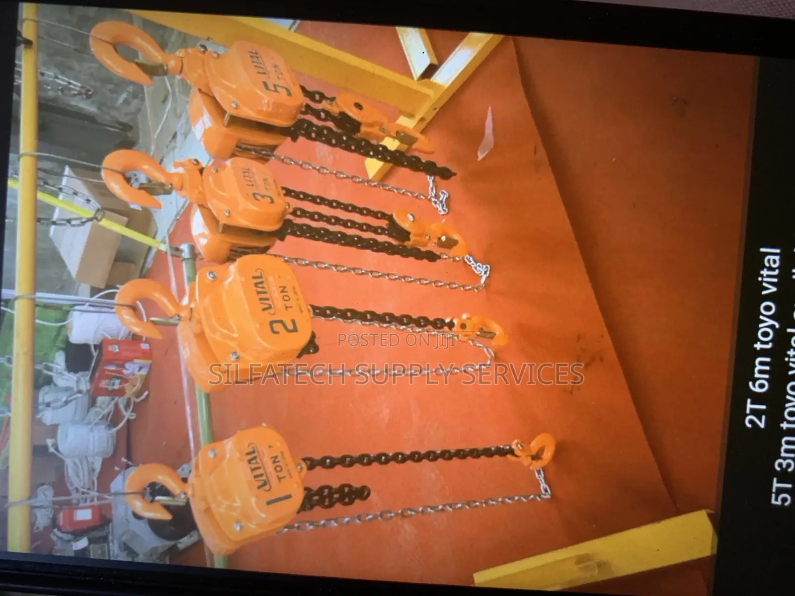 5tons Original Chain Block
