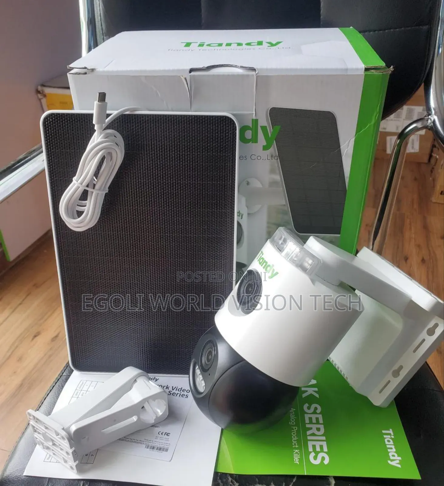 Tiandy 4g Solar Powered Ptz Camera
