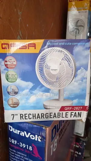 Qasa Rechargeable Fan 7inch