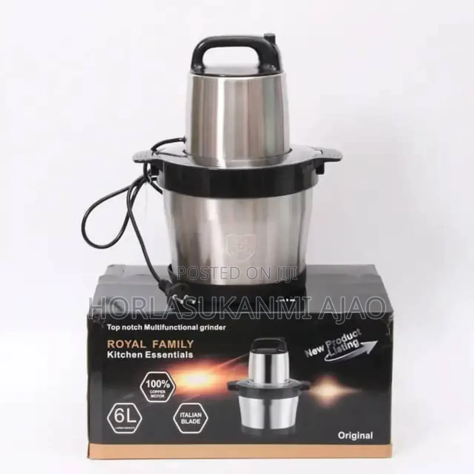 King Style Food Processor/Yam Pounder
6l 
