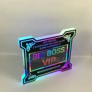 Digital Led Display Champagne Ballers Alert Board 