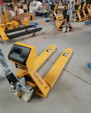 Hand Operated Weight Scale Pallet Truck 3000 Kg