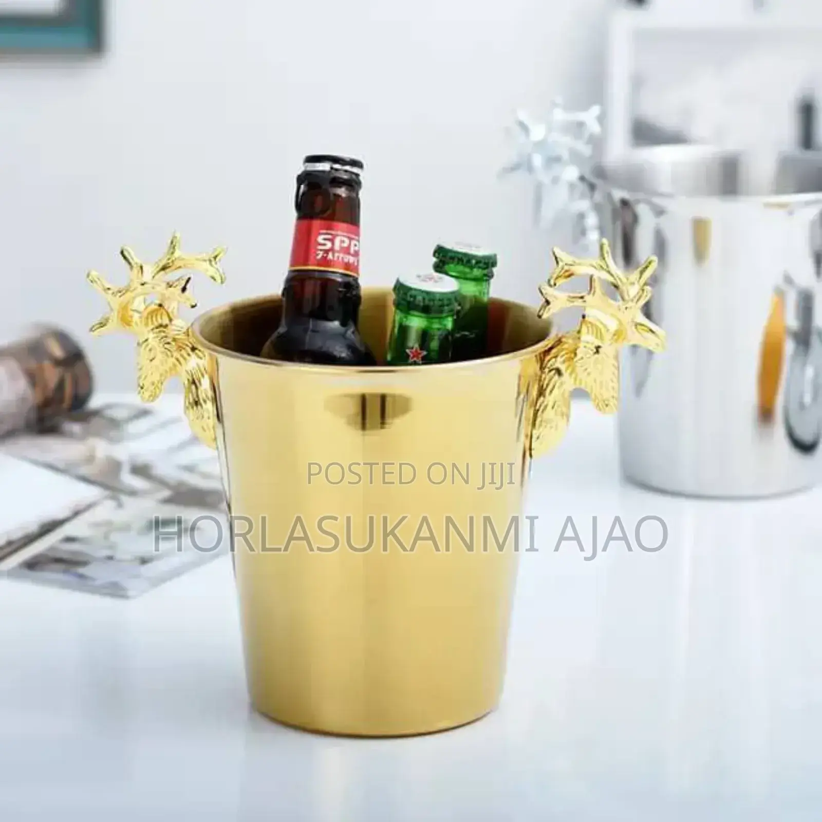 Quality Gold Wine/Champagne Bucket 