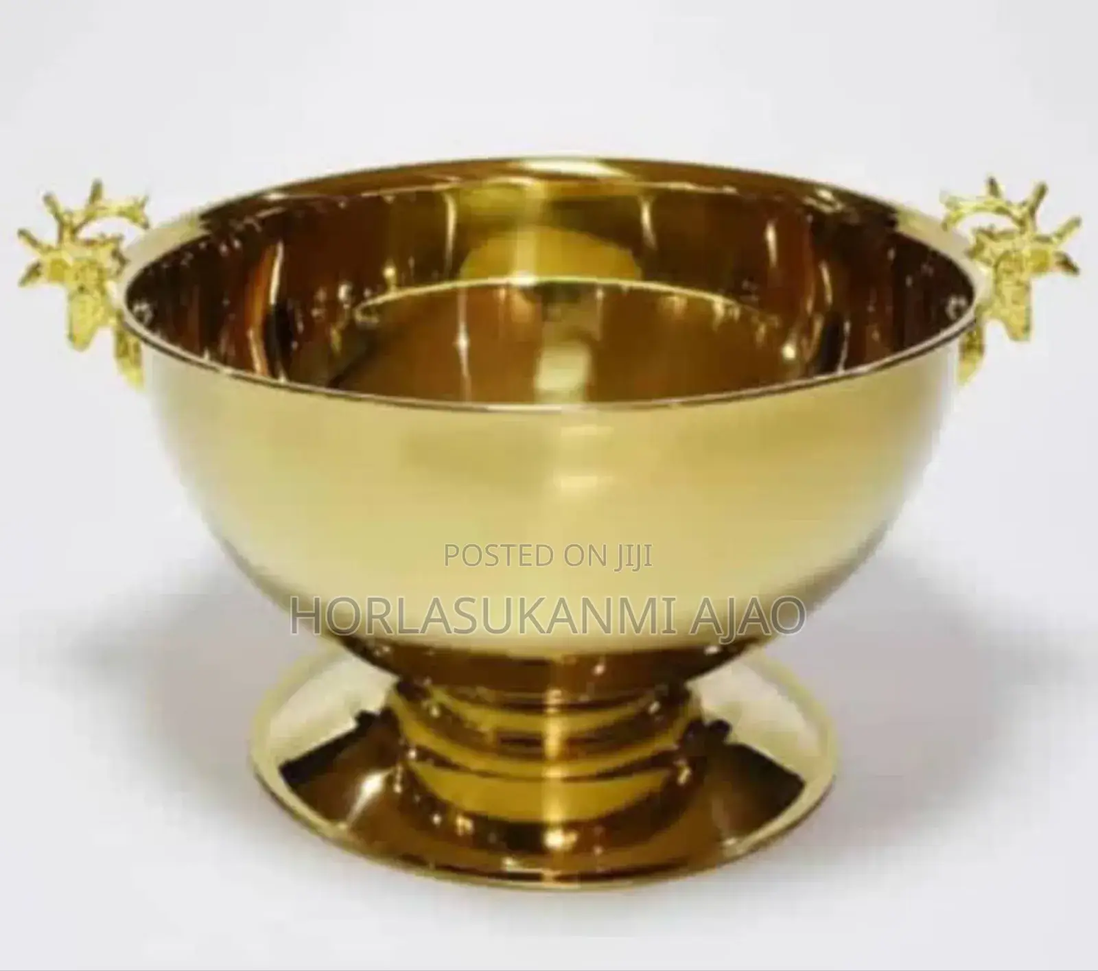 Stainless Steel Gold Wine Bowl 