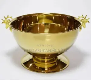 Stainless Steel Gold Wine Bowl 