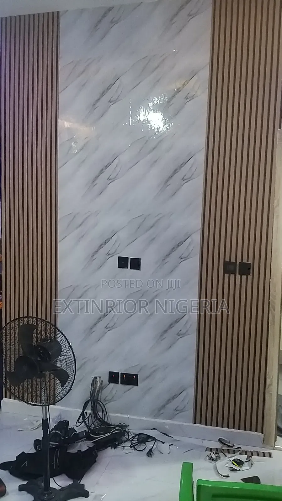 Fluted Panel Wallpaper