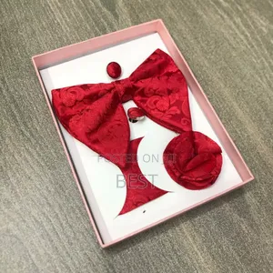 High Quality Material Butterfly Bow Tie Complete 4 in 1 Set