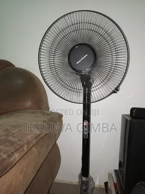 Solar- Rechargeable Fan( Black Panther)