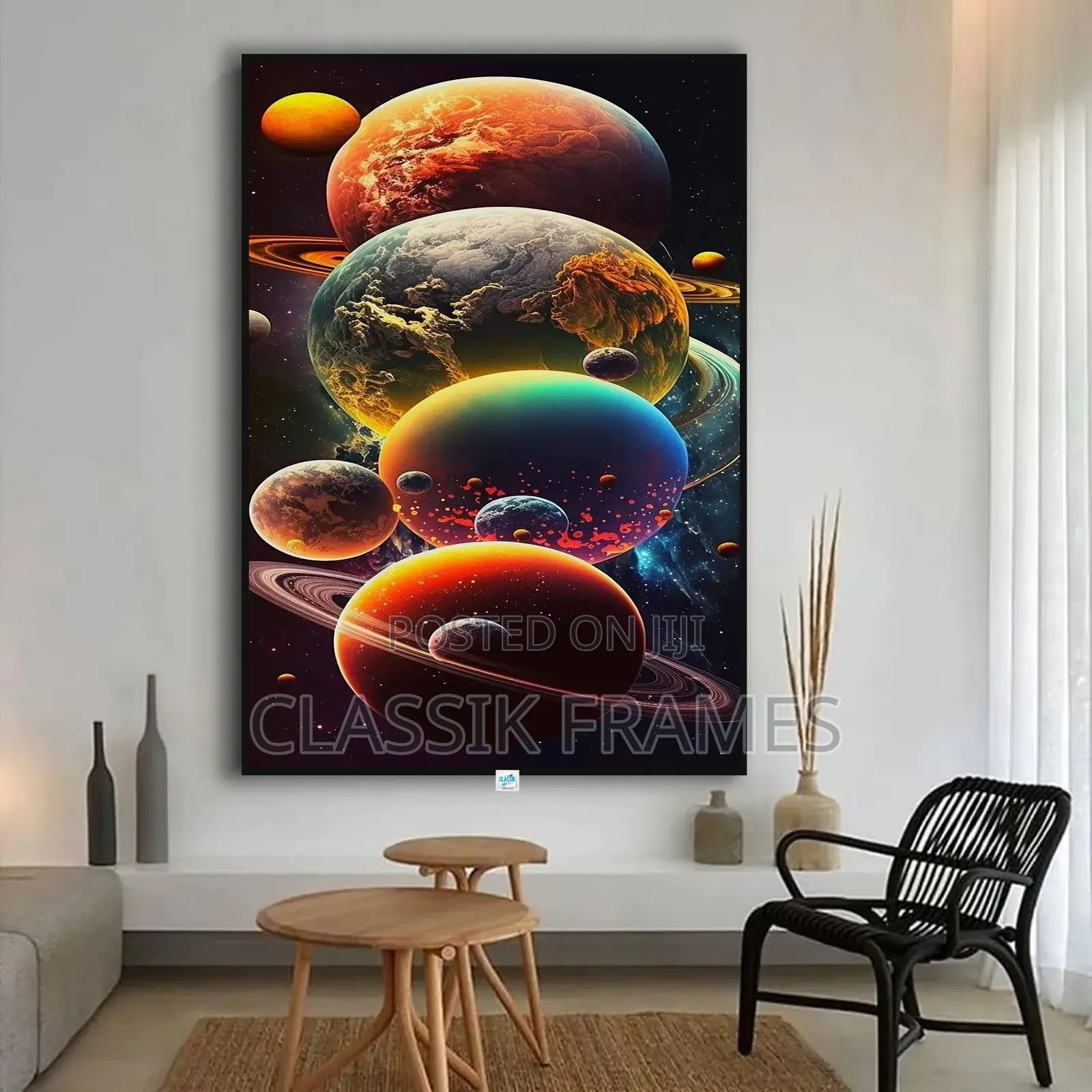 Hd Framed Bob Lee Acrylic Digi Painting Wallart
