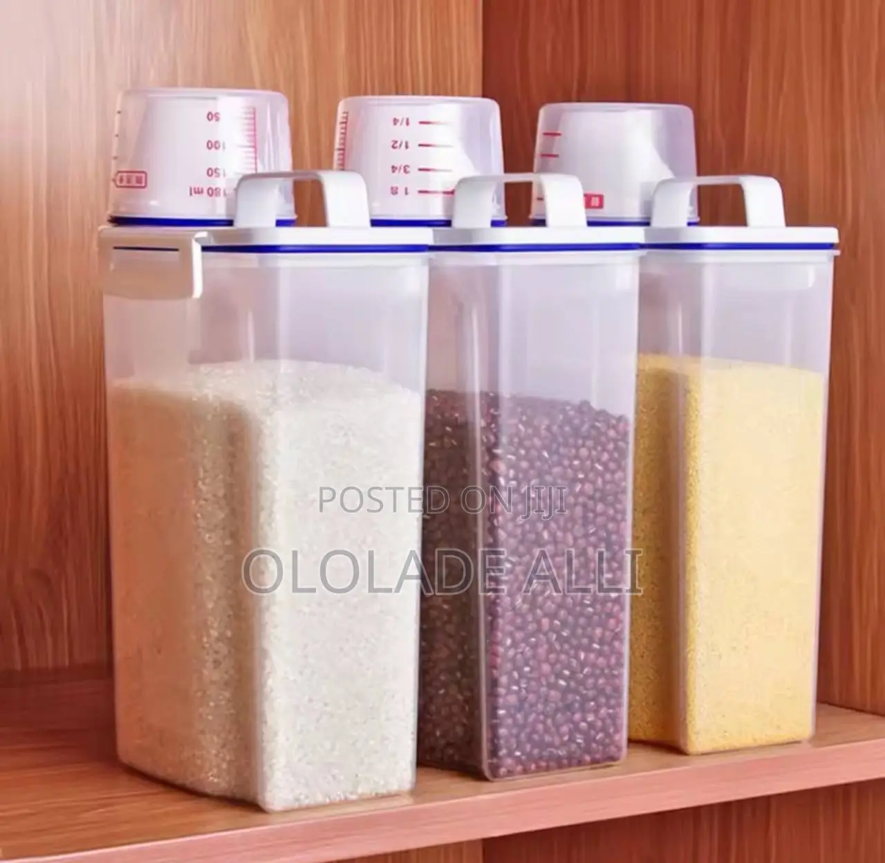 3l Plastic Cereal Dispenser Storage Box Kitchen