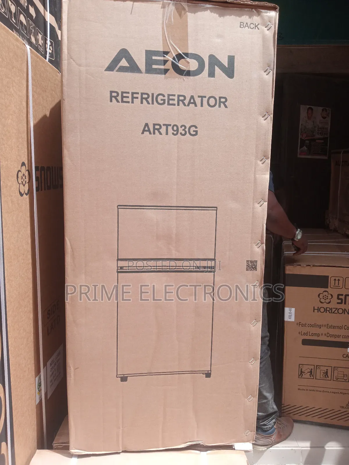 Aeon Double Door Fridge 205 Liters