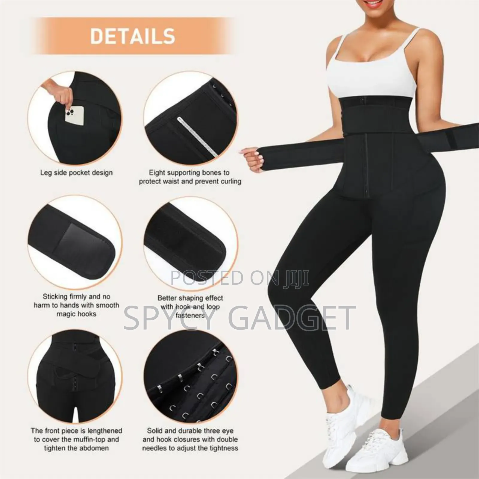 Adjustable Waist Trainer Leggings