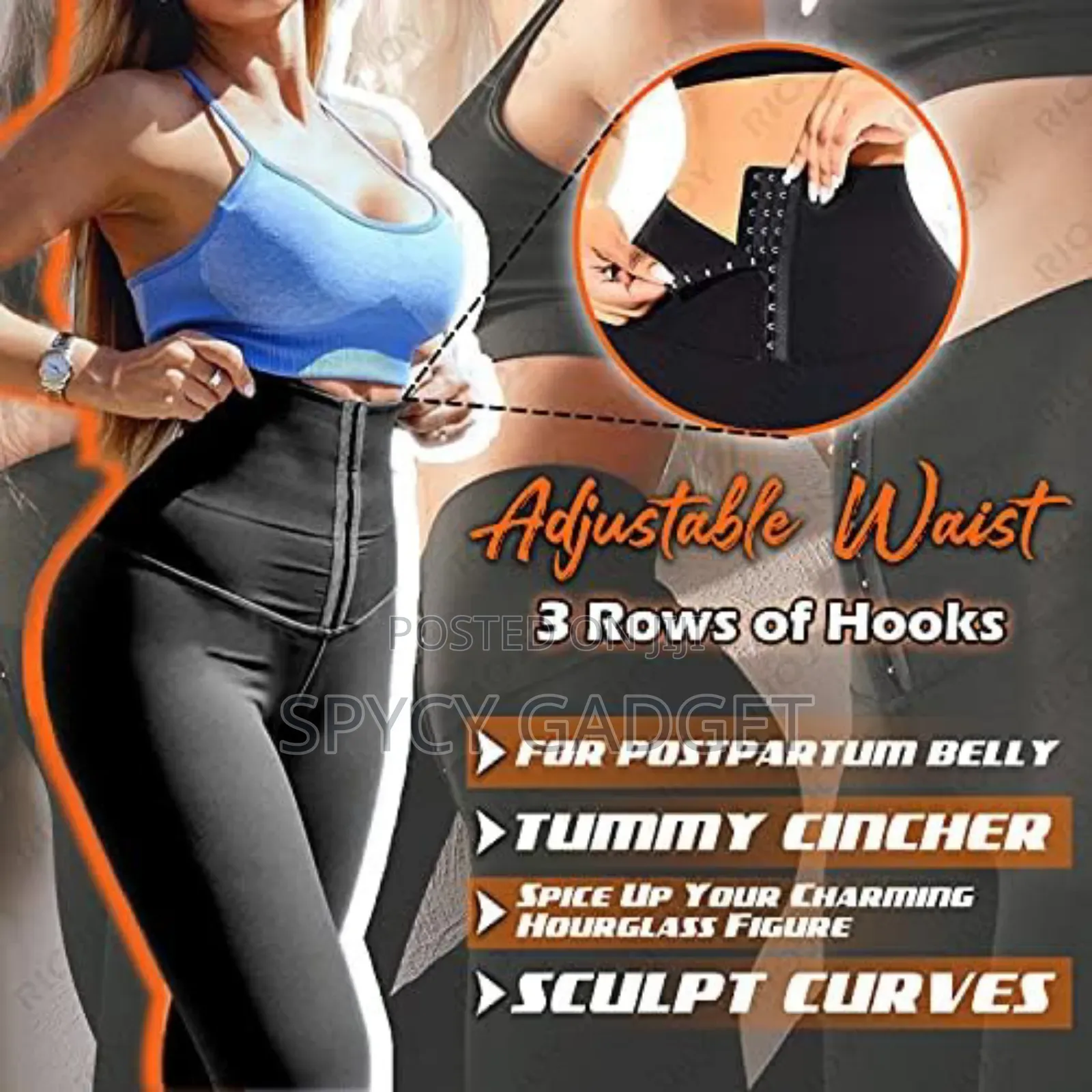 Adjustable Waist Trainer Leggings