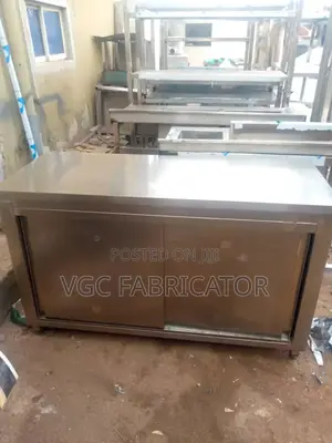 Stainless Steel Cupboard Table