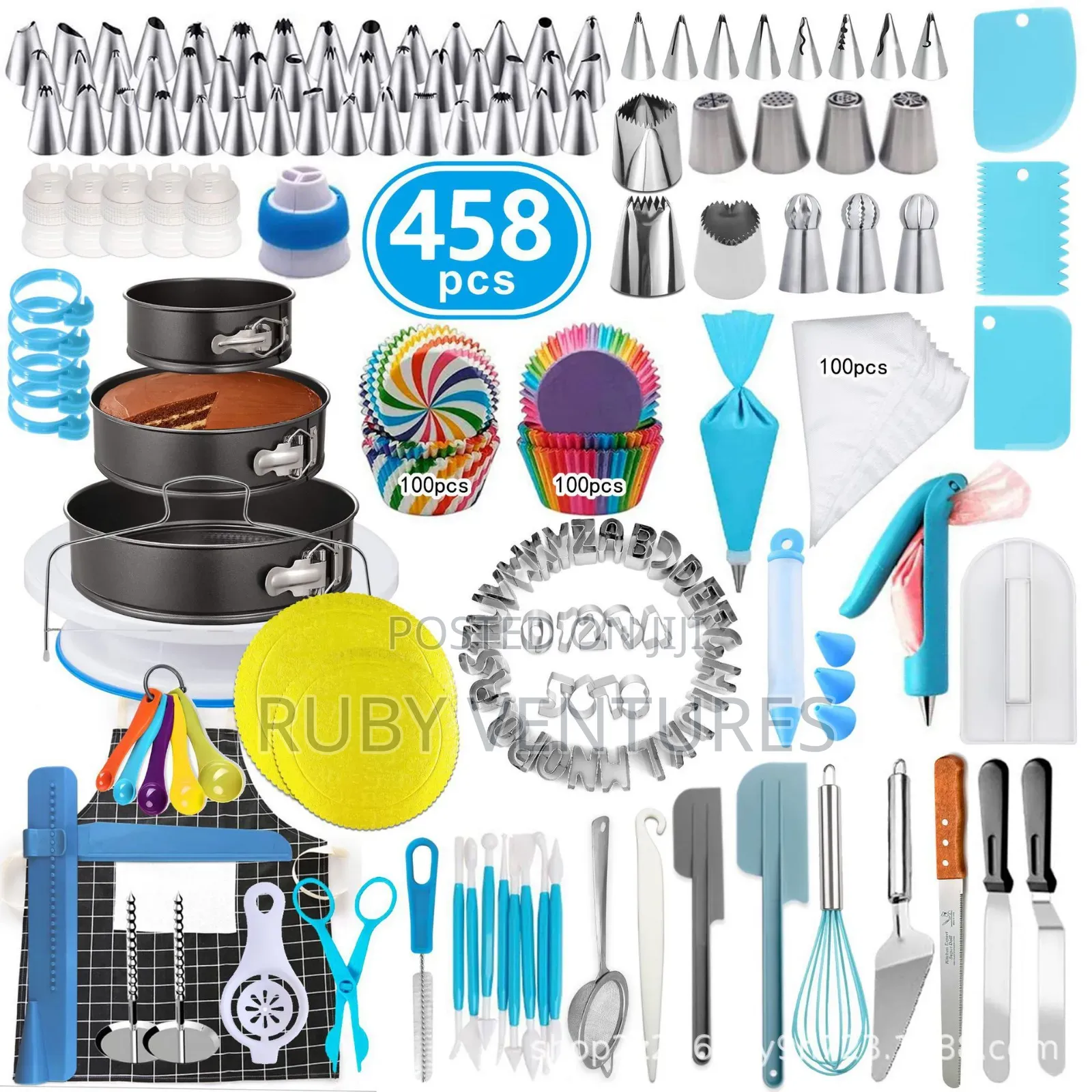 Cake Decorating Turntable Set