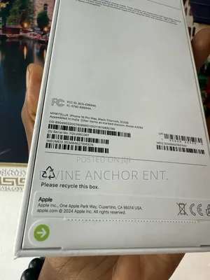 New Apple iPhone 16 Pro Max 512 GB Black