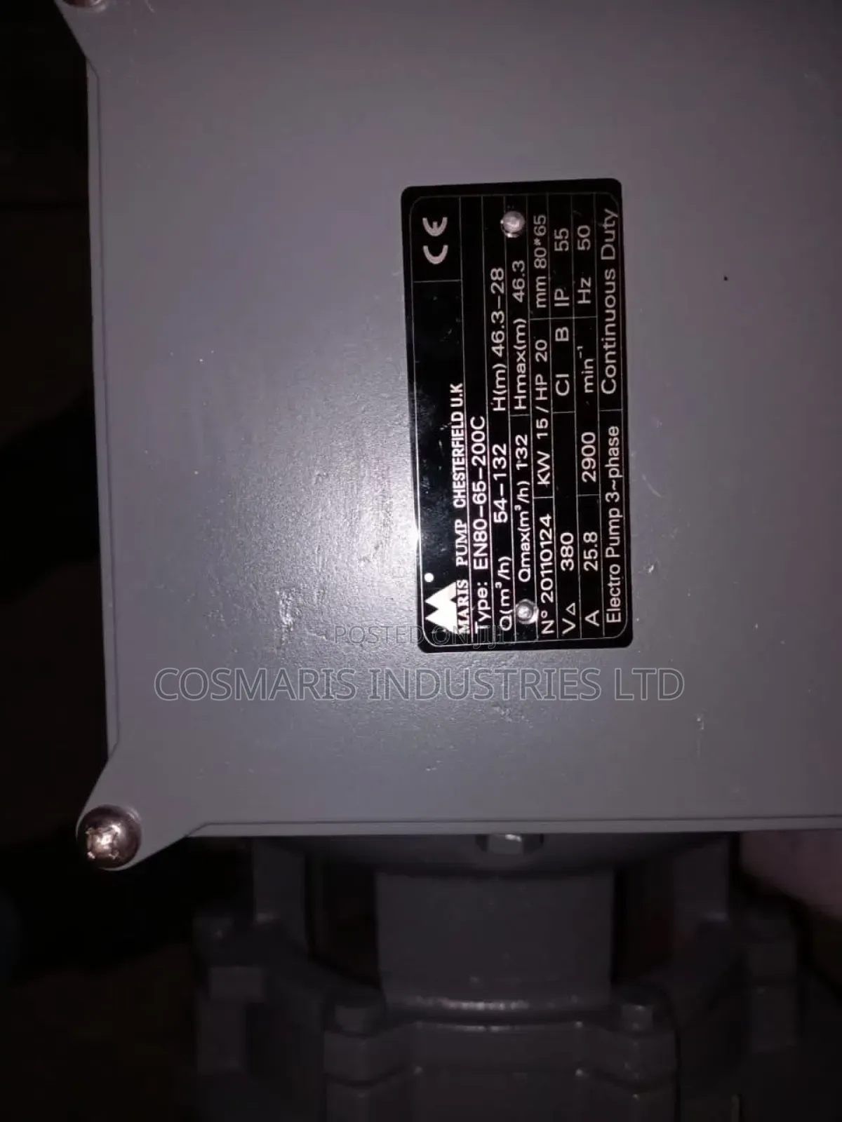 Maris Monoblock Transfer Pump