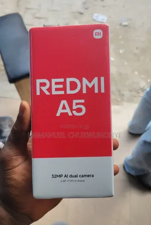 New Xiaomi Redmi A5 4G 128 GB Black