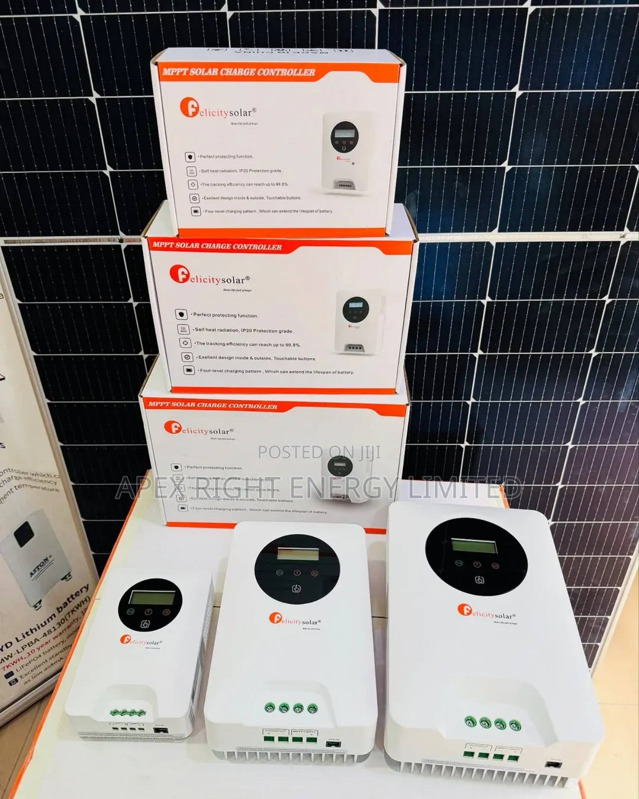 80ah Felicity Mppt Charge Controller 12v/24v/36v/48v