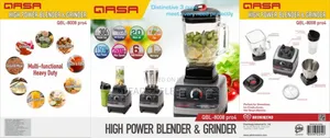 Qasa Pro4 (3 in 1) High Power Blender Juicer and Grinder