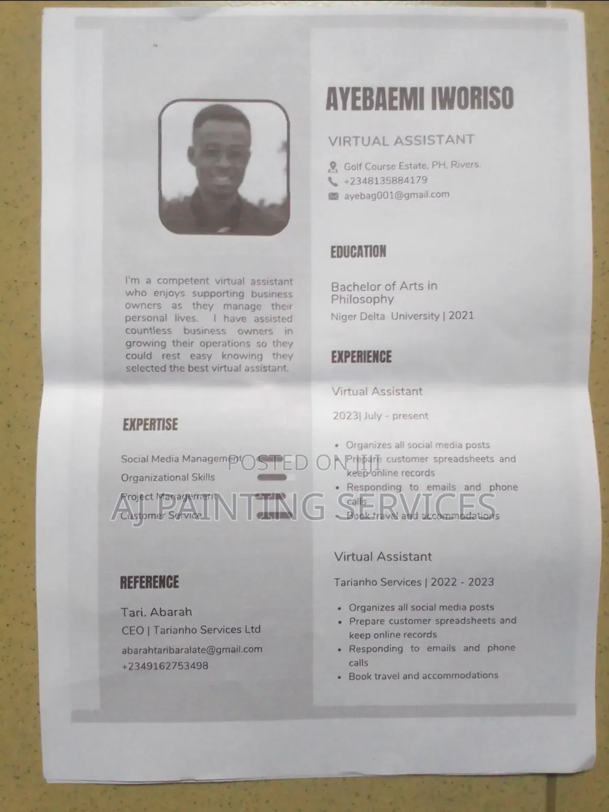 Virtual Assistant