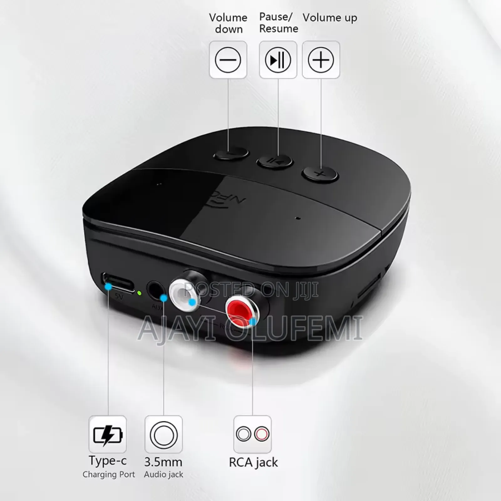 Bluetooth 5.2 Receiver With NFC